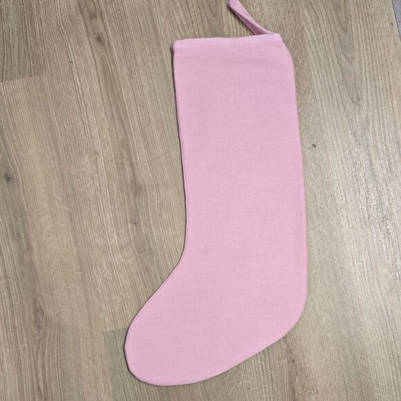 NWT Cupcakes and Cashmere Pink Gingerbread Stocking - Picture 2 of 4